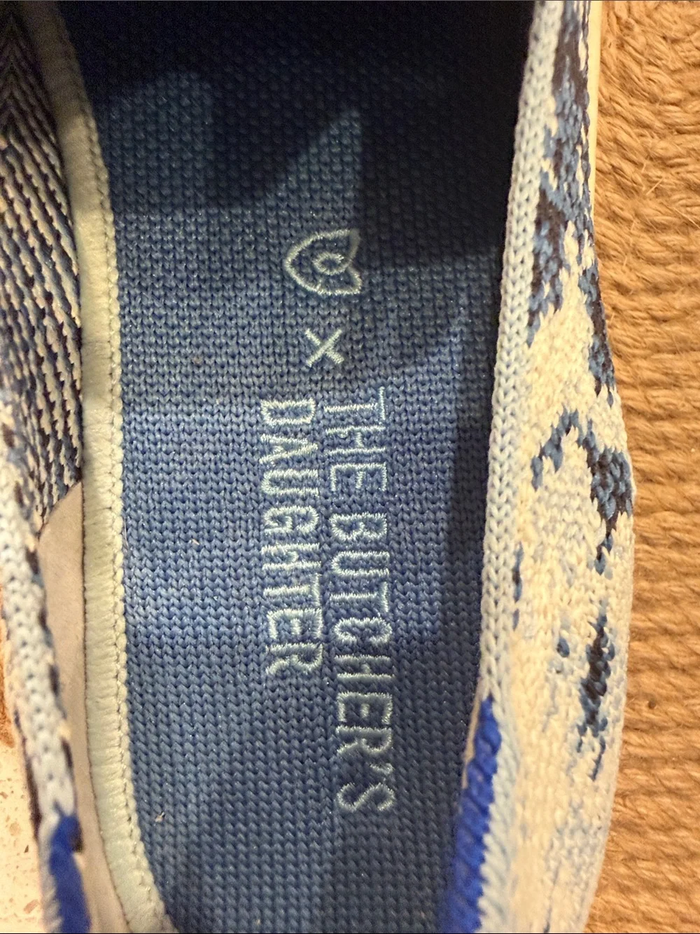 Rothy's x The Butcher's Daughter Shibori Sneakers Size LIMITED EDITION